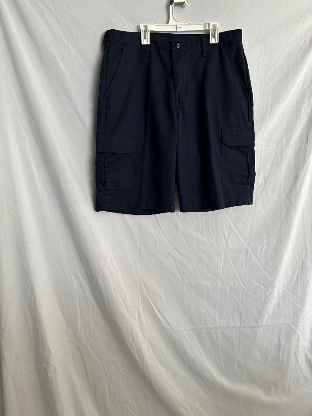 Red Kap men’s blue cargo  shorts, industrial style men’s size 34